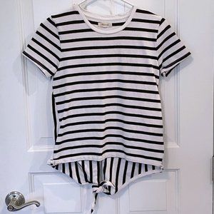 Super cute striped Madewell top
